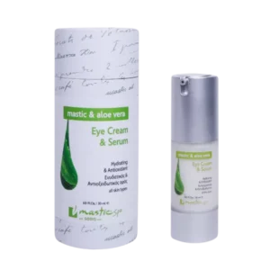 Crème et sérum yeux hydratants et antioxydants à l'aloe vera