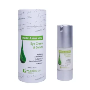 Crème et sérum yeux hydratants et antioxydants à l'aloe vera
